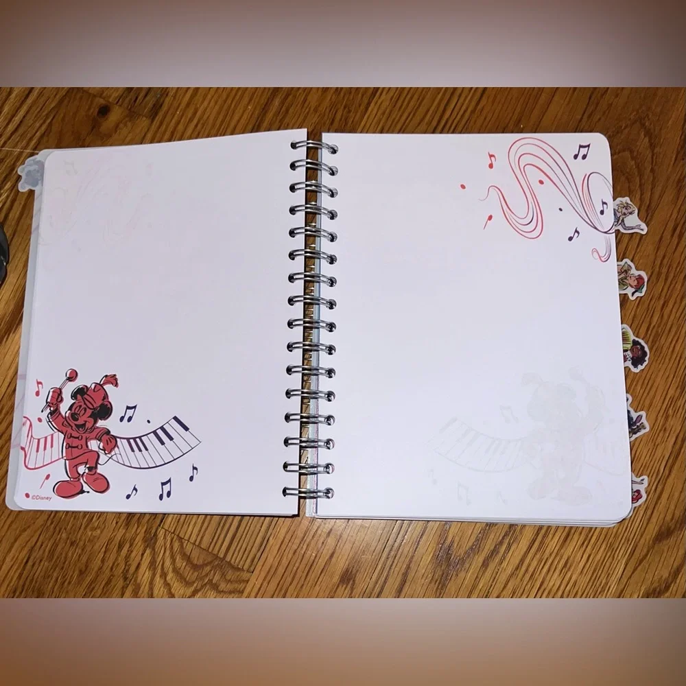 Disney 100 Mickey Mouse Musical Notebook - NWT